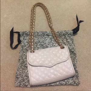 White Rebecca Minkoff Adjustable Crossbody